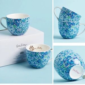 Lilly Pulitzer Mugs - Set of 2. BNIB